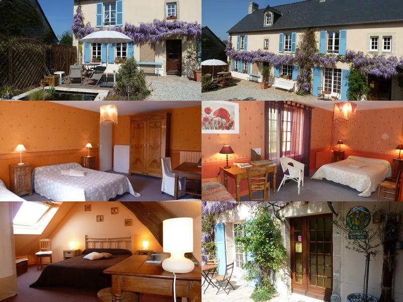 Les Volets Bleus Bed & Breakfast Saint-Martin-des-Entrées Eksteriør bilde